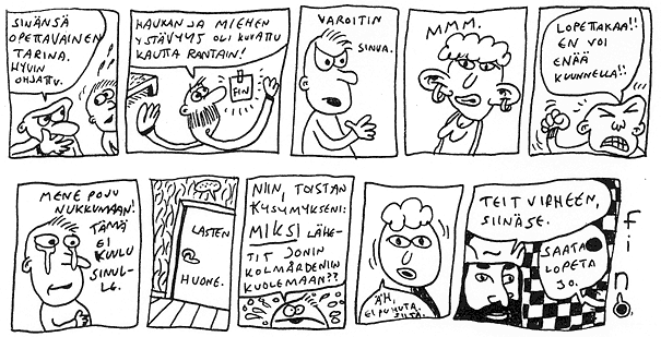 [sarjakuvan toinen sivu]